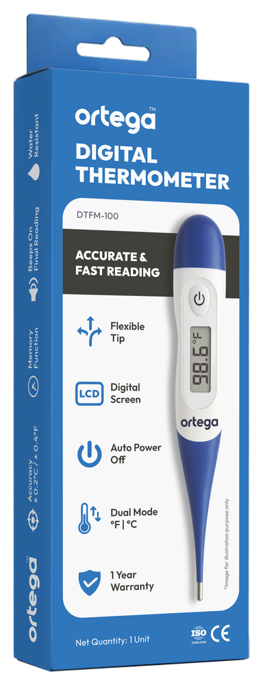 Ortega DTFM-100 packaging, front
